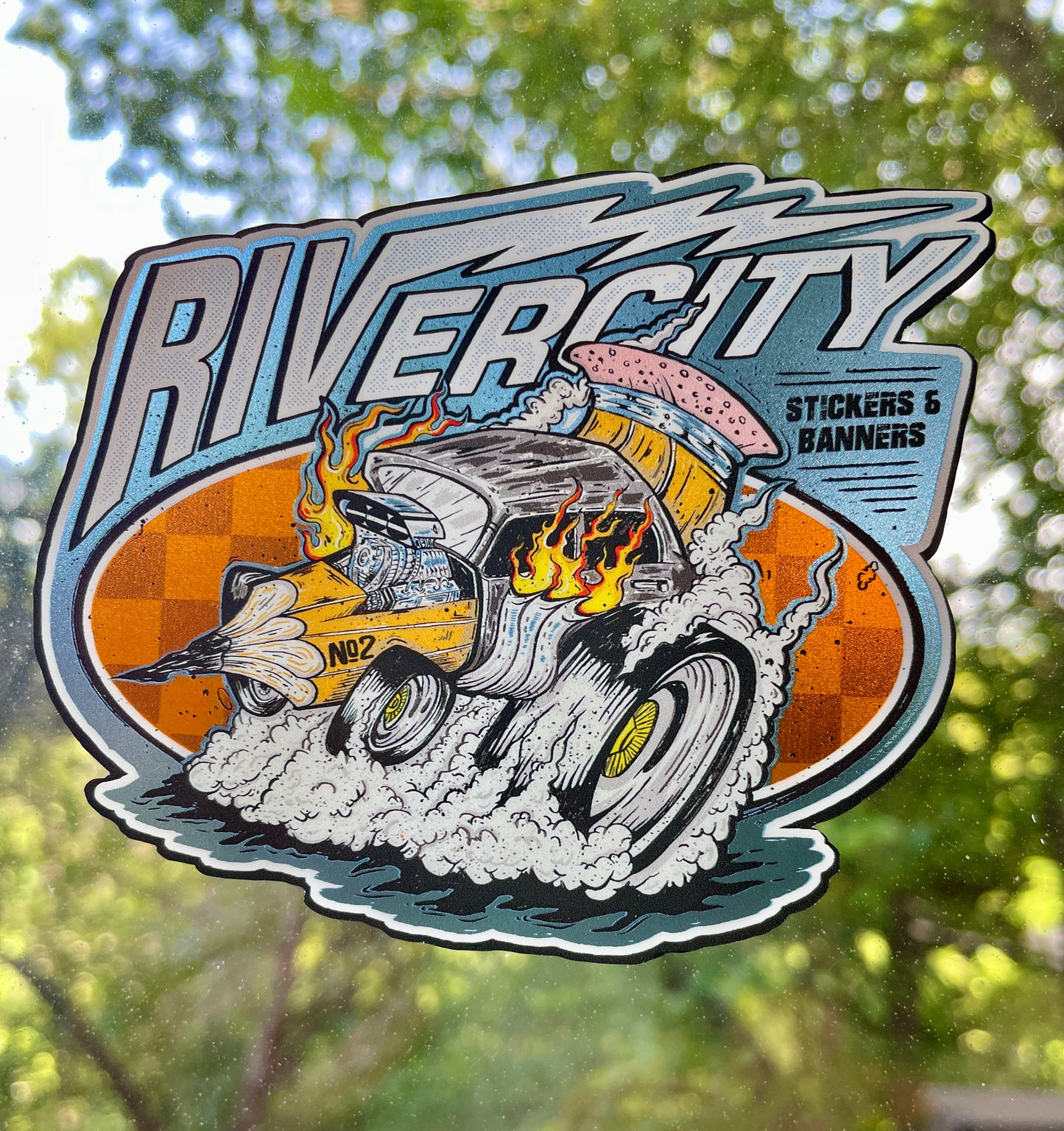 Static Cling Stickers - Kiss Cut