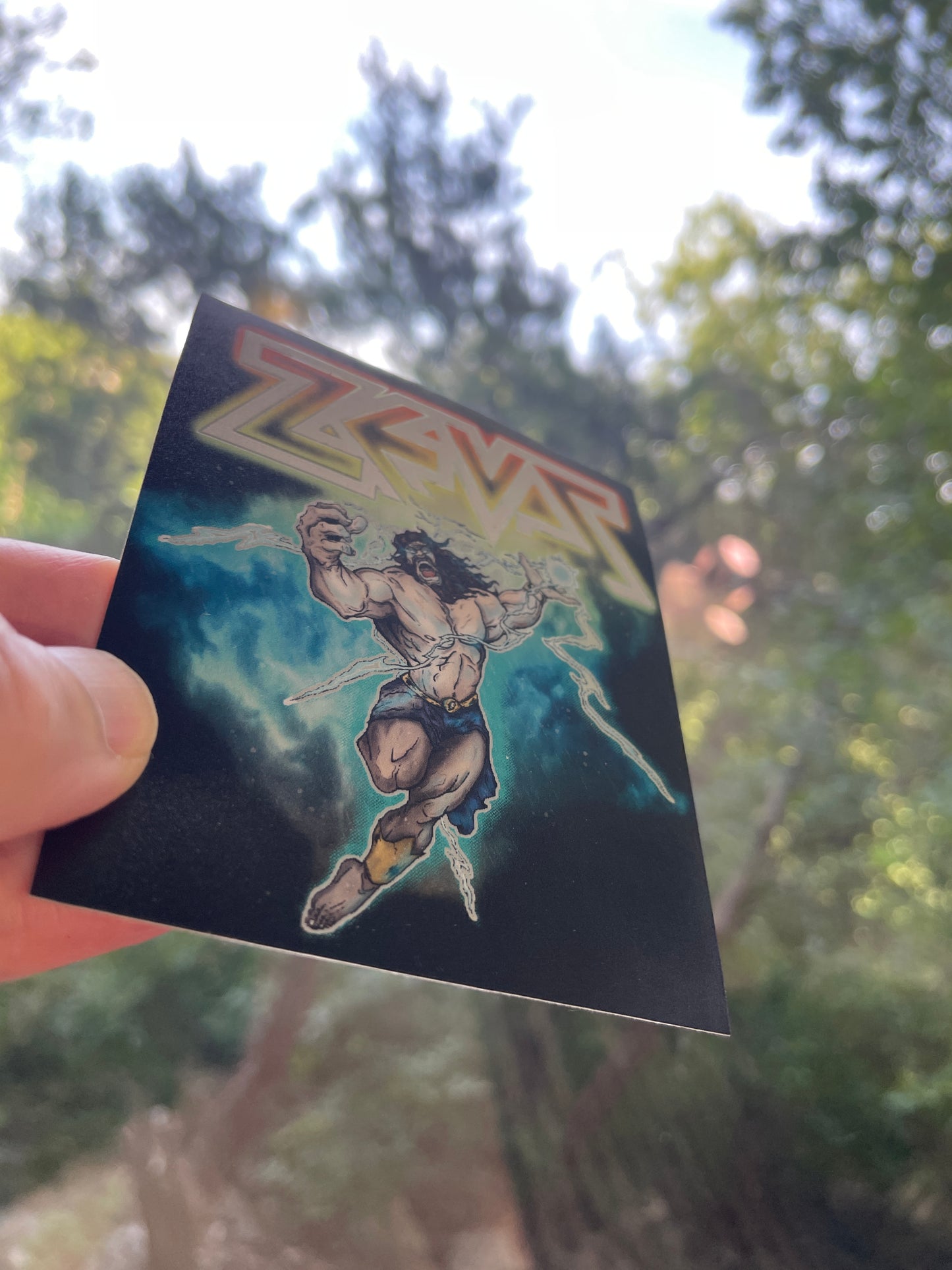 2" Die Cut Brushed Aluminum Glossy Stickers