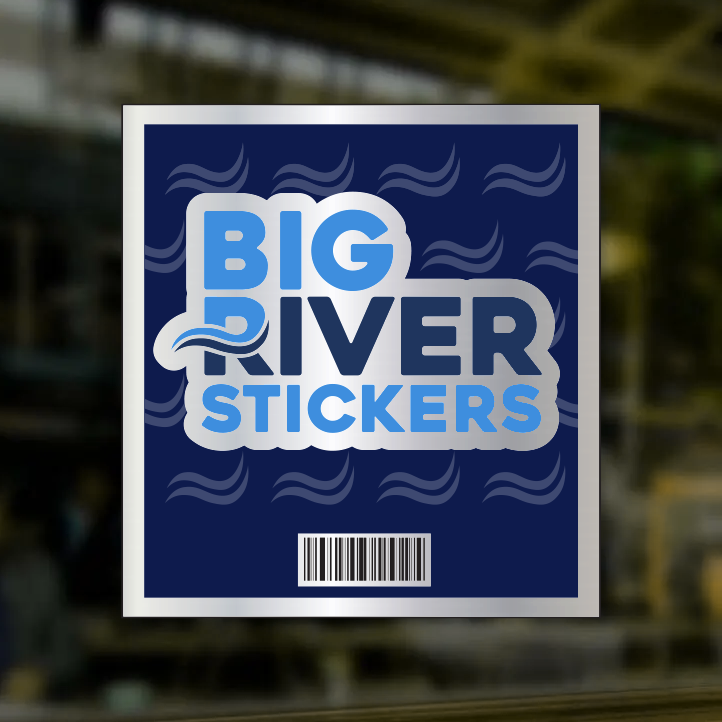 Mirror Chrome Stickers - Kiss Cut