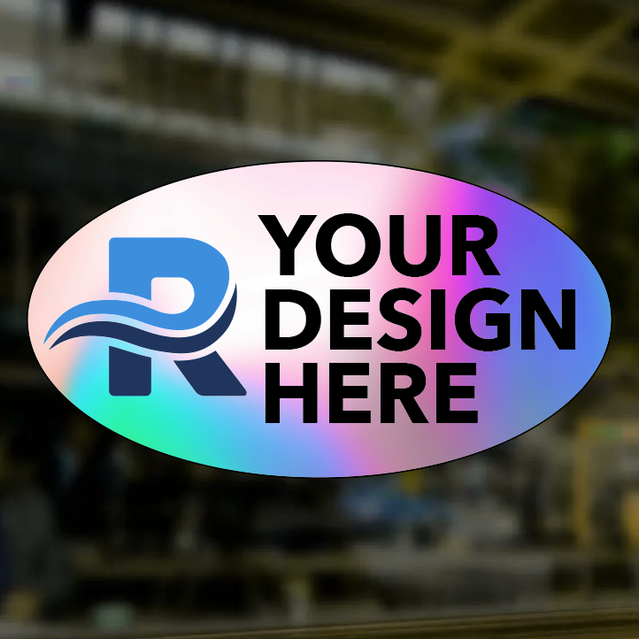 Holographic Stickers - Any Shape