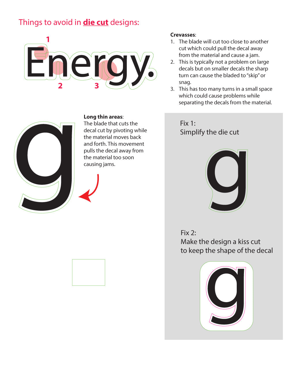 Standard White Vinyl Sticker Sheets