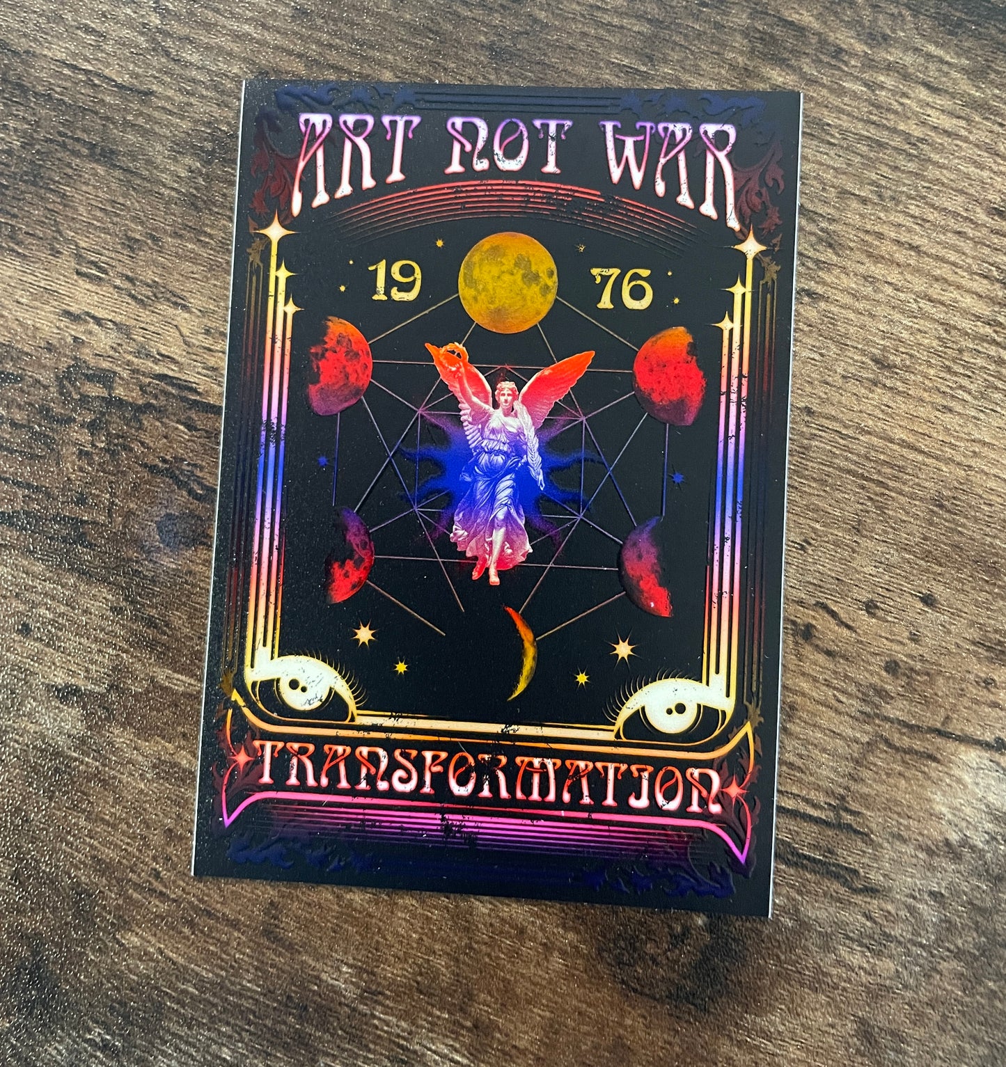 Standard White Vinyl Rectangle Stickers