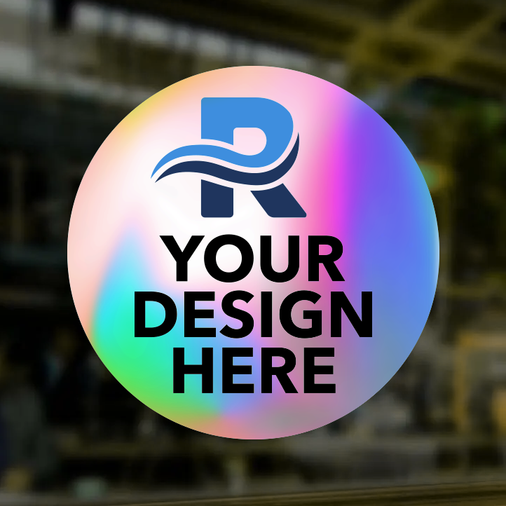 Holographic Stickers - Any Shape