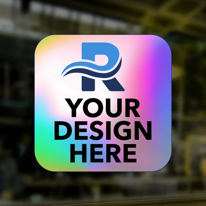 Holographic Stickers - Any Shape
