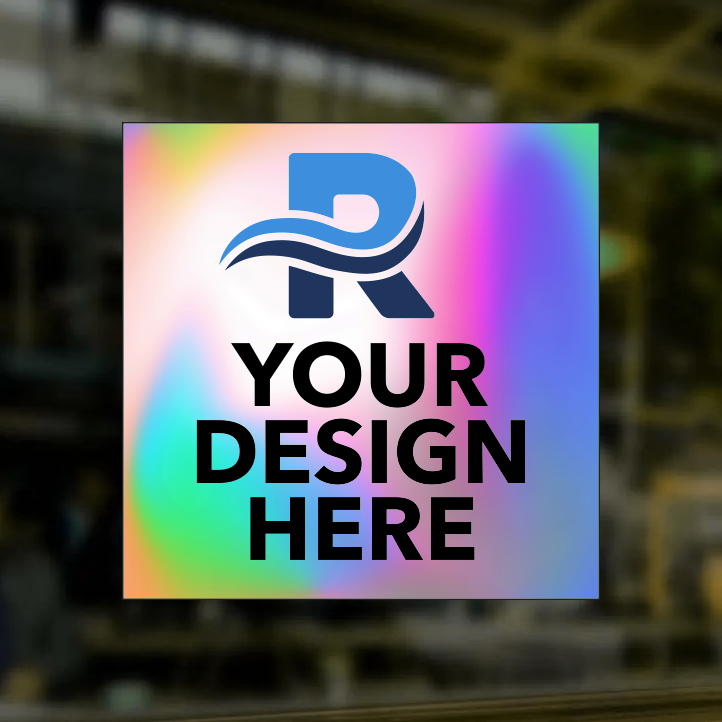 Holographic Stickers - Any Shape