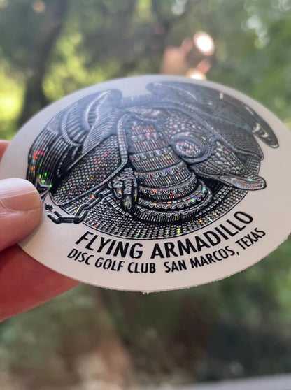 2" Die Cut Holographic Glossy Stickers