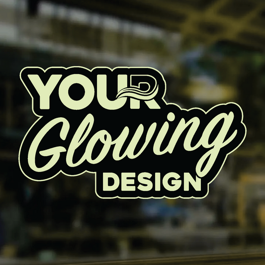 Glow In The Dark Stickers - Any Shape