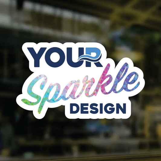 Sparkle Stickers - Any Shape